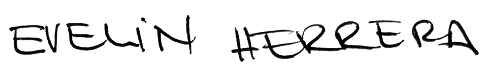 Evelin Herrera signature